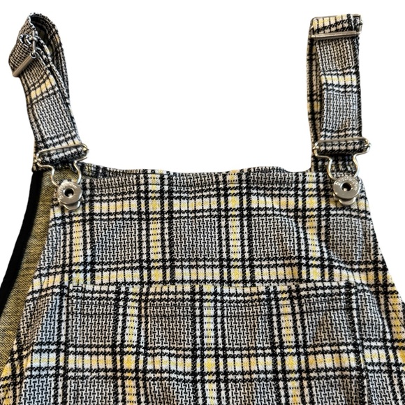 H&M Divided Plaid Overall Dress size 6 - Picture 5 of 7